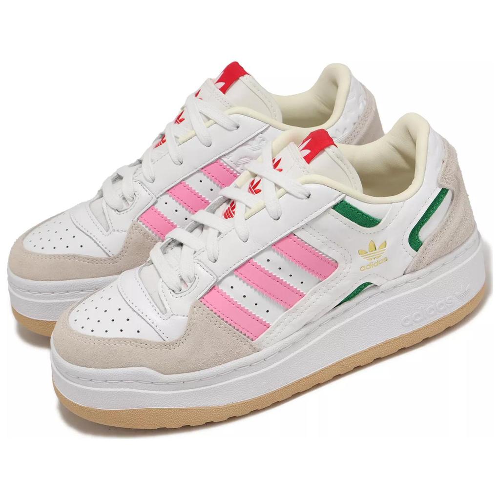 Adidas Forum XLG White Bliss Pink женские кроссовки Cloud-White Green ID7954