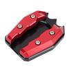 Motorcycle Kickstand Extension Plate CNC Aluminium Alloy Foot Side Parking Stand Extension Pad Replacement For Nmax155