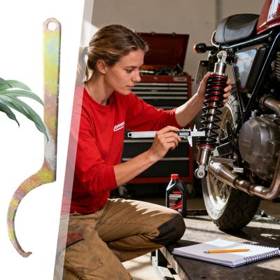 Ключи для койловеров C-образной формы Инструменты для ремонта койловеров Эргономичный ключ для преднатяга двигателя Для автомобиля, мотоцикла, квадроцикла