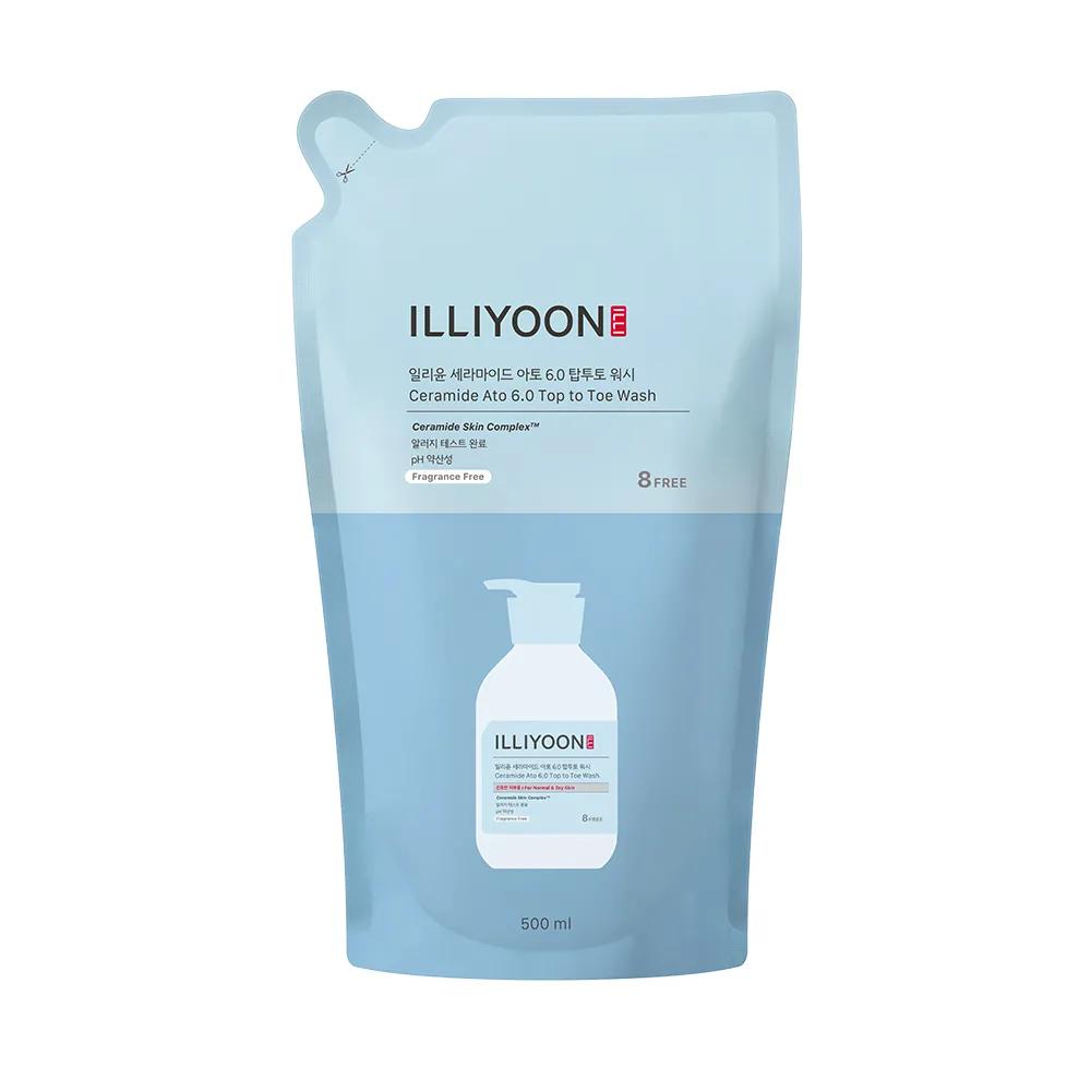 ILLIYOON Ceramide Ato 6.0 top to toe wash Refill 500mL