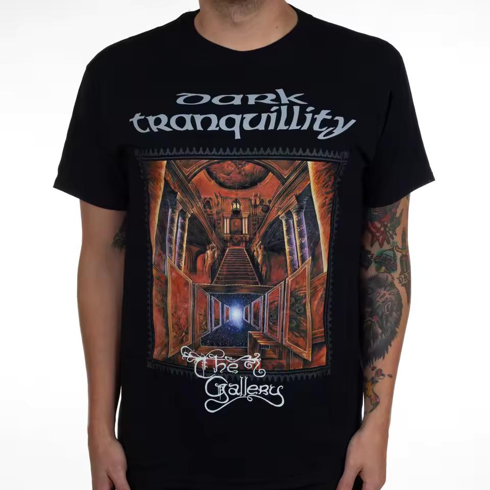 Dark Tranquillity The Gallery Band T-Shirt Cotton Graphic Tee Men Women Summer Streetwear Top
