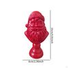 Santa Half Body Figurine Christmas Decoration Gift Red Collectible Sculpture Crafts for Apartment