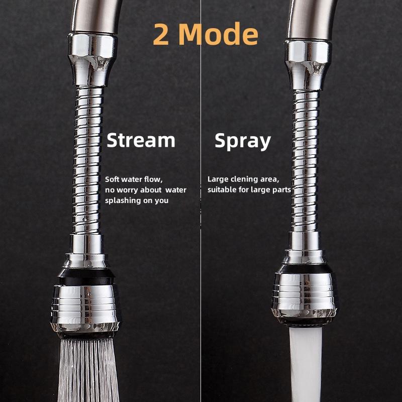 Гибкий душ на кухонный смеситель