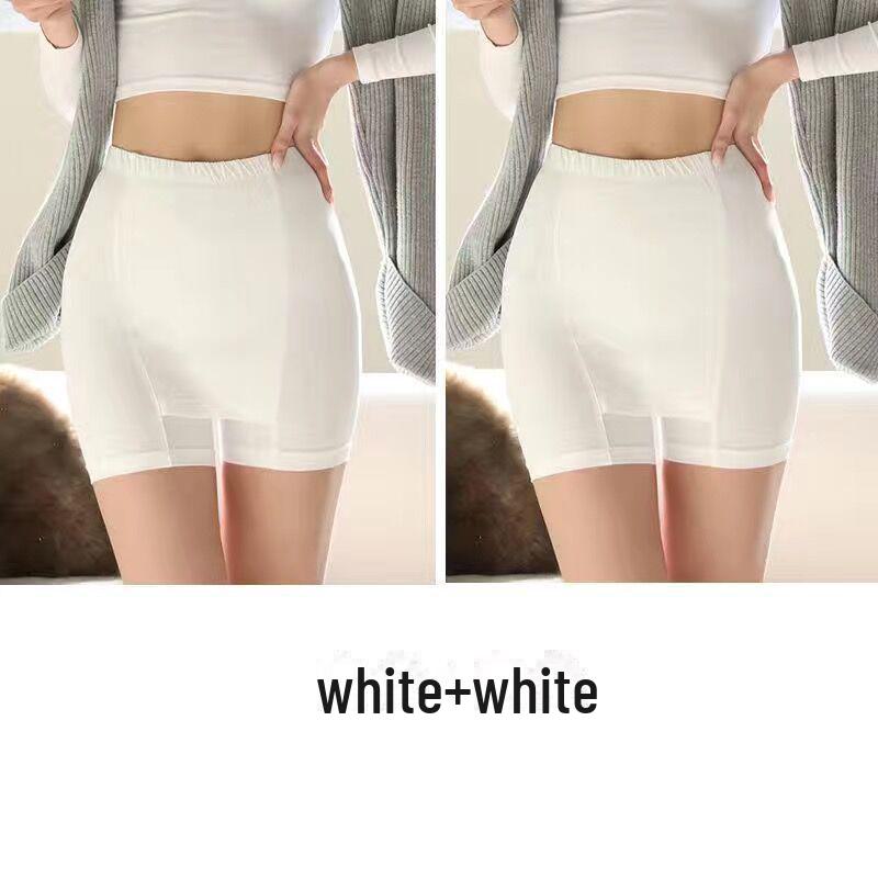 Women's Ice Silk Seamless Anti-Exposure Summer Shorts - Lightweight, Wear Outside, Safety Shorts for JK Skirt