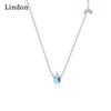 Женское ожерелье Lindon, кулон из медного сплава, циркон, модный подарок