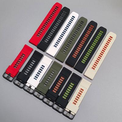 Силиконовый ремешок для часов 22 мм Для POLAR Vantage M3 M2 M V3/Grit X X2 Pro Титановый ремешок Для HUAWEI Watch GT6 pro/GT 6 5 Браслет Correa