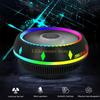 B03C 12см Тихий RGB Вентилятор Охладитель CPU Всестороннее Охлаждение для LGA1150,1151,1155, AM4,AM3+