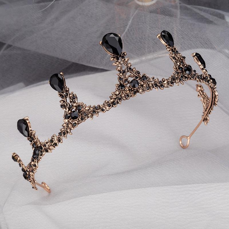 Корейский свадебный венец, новый простой свадебный аксессуар из марли, роскошная барочная корона принцессы