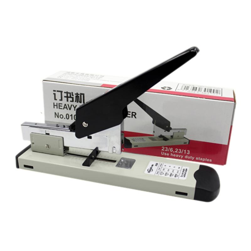 Large Capacity Paper Binding Stapler Heavy Duty Bookbinding Stapling Staples Hand Operated 0100 0240