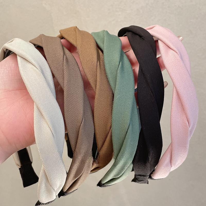 Headband New Face Wash Non-slip Headband Wide Edge Headgear Simple Girls Women Headwear Hair Styling Tools Accessories