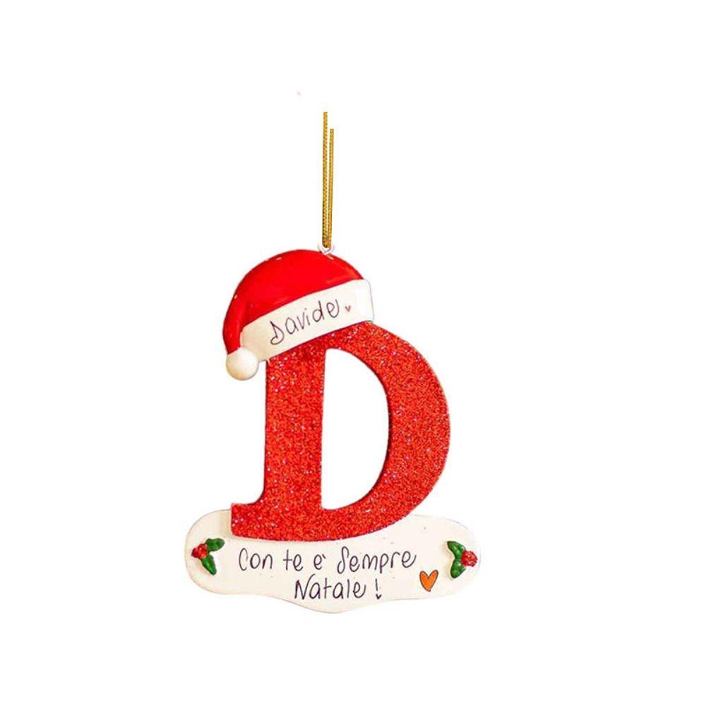 Xmas Christmas Tree 26 Letter Pendant Cartoon Christmas Tree Hanging Decor   Car Decorations