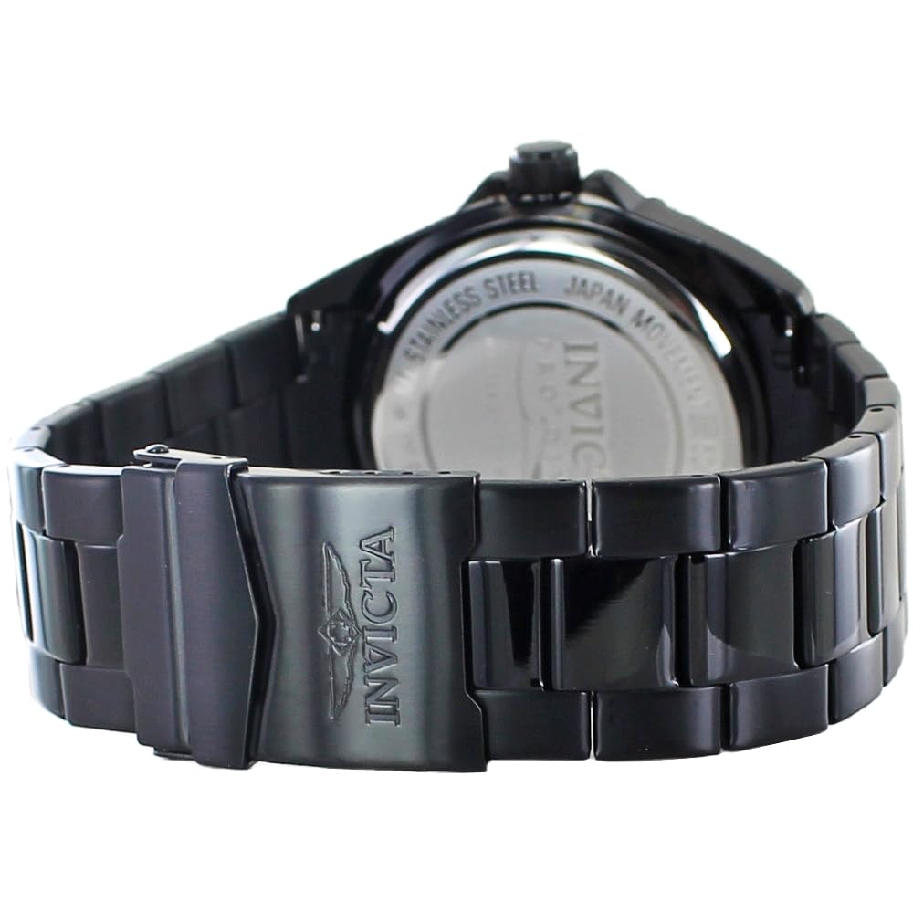 Pro Diver Big Case 50m Waterproof Black Dial Black Stainless Steel Invicta [Invicta] Men's IN-46895 [Товар]