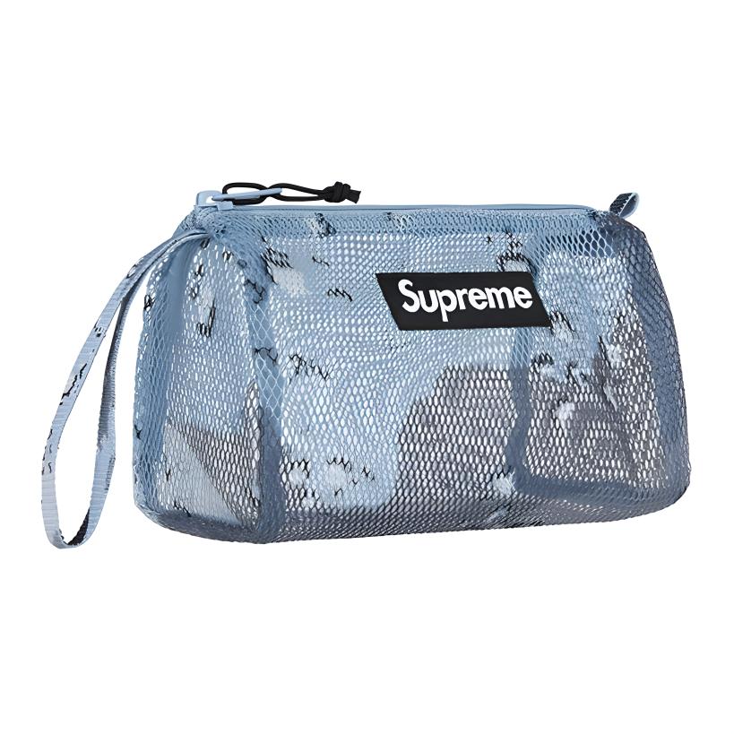 Supreme PVC Polyvinyl Chloride Travel Storage Bag Unisex Blue SUP-SS20-088