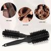 Handle Round Rolling Brush Round Barrel Hairdressing Straight Twill Hair Comb Styling Tool Anti Static Hair Curling Brush Salon