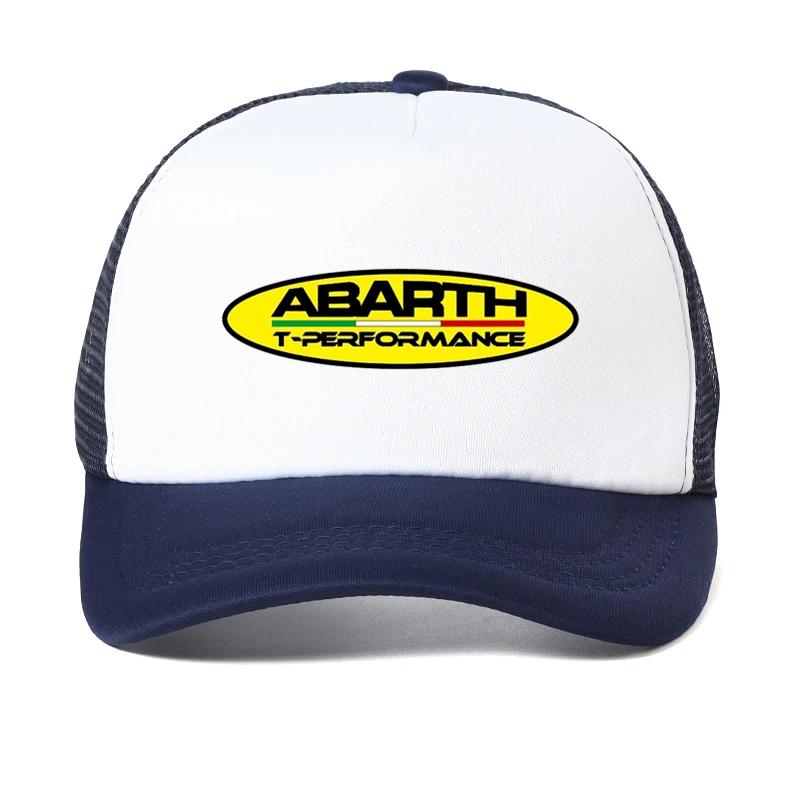Abarth Scorpion Racing cap Unisex Women Trucker hat Classic Fashion Adjustable Baseball caps summer Mesh breathable cap Casquette