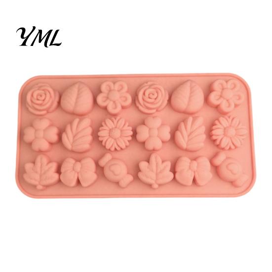 Kitchen Baking Supplies for Pastry DIY Pumpkin Leaf Maple Flower Silicone Mold, Candy Jelly Pudding Cake Flexible Molds Home Soap Candle Tray,