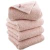 Imabari Factory Towel Imabari Towel Certified Face Towel Smoky Pink 80 X 34cm Set of 4 Light and Easy To Use Absorbent Quick Drying Made In Japan