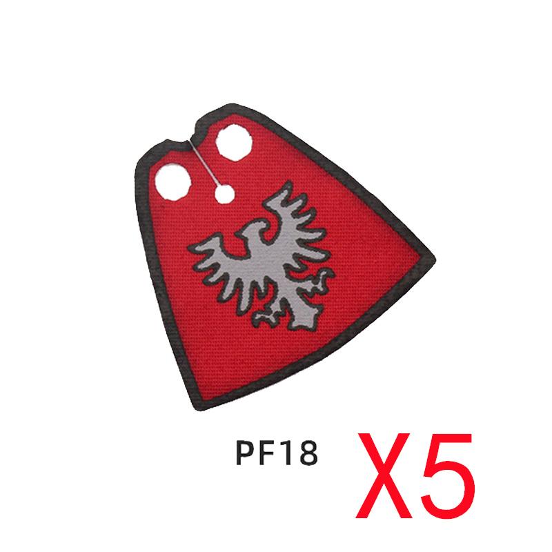 MOC Средневековые Военные Строительные Блоки Мини Кирпичики Фигурки Воинов Подарки Красочная Накидка с Принтом Доспехи Щит Аксессуары Игрушка Сделай Сам