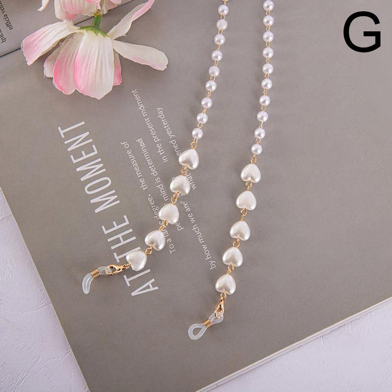 1 шт., смоляные бусины, жемчужные очки, ремешок для очков, ремешок, держатель, маска-цепочка, аксессуар для очков