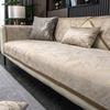 Dutch Velvet Gilding Technology Sofa Cover Sofa Cushion Four Season Couch Towel Anti Slip Light Luxury Leather Sofa Blanket Mat
