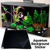 Фон для аквариума Статическая наклейка Прилипающая Черный Фон для аквариума Постер для аквариума Фон для аквариума Обои для аквариума Декор
