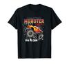 Cool Monster Truck Are My Jam Retro Sunset Engine T-Shirt