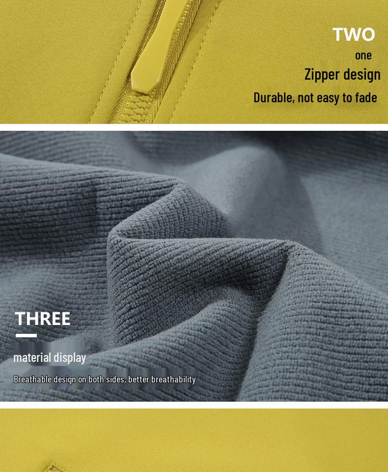 Унисекс Ветрозащитная Парка Софтшелл: Водонепроницаемая куртка для хайкинга на осень/зиму