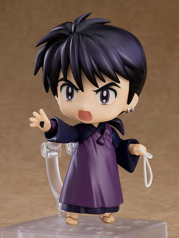 Nendoroid Inuyasha Miroku Plastic Painted Movable Figure G12683 Non-scale