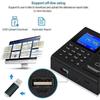 Biometric Time Clock for Employees - Fingerprint & RFID Attendance Machine with PIN Access
