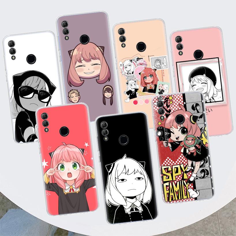 Детский чехол SPY×FAMILY Anya для Huawei Y5 Y6 Y7 Y9S P Smart Z 2021 2019 Honor 10 Lite 9 20 9X 8S 8X 8A Pro 20i Coque