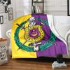1pc Blanket Omega Psi Phi Print Design, Lightweight Blanket for Sofa, Bed- Soft &Warm, Gift for All Seasons like Christmas, Halloween