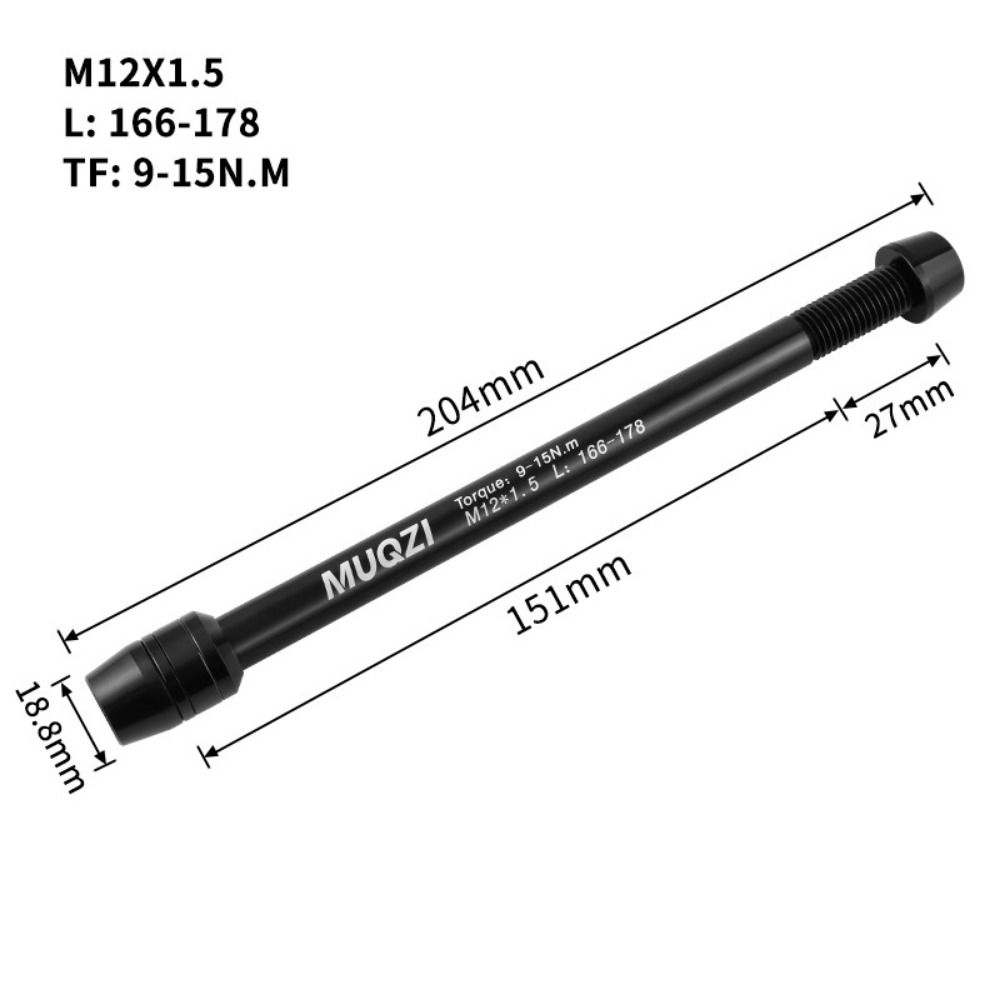 Bike Shaft Bike Hub Skewers Front Rear Axle Bike Barrel Shaft Trainer Bike Repair Tool