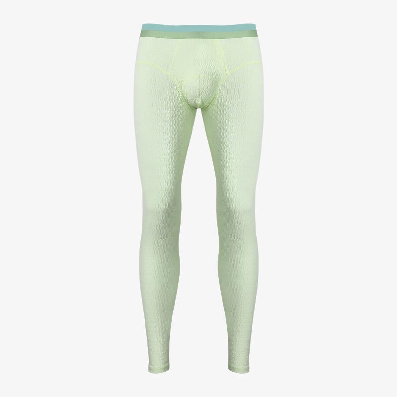 Тонкие мужские осенние и зимние теплые брюки - модные хлопковые леггинсы и трусы