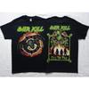 Overkill – Horrorscope  Эпоха альбома Feel The Fire _ Официальная футболка в стиле трэш-метал Унисекс Футболка