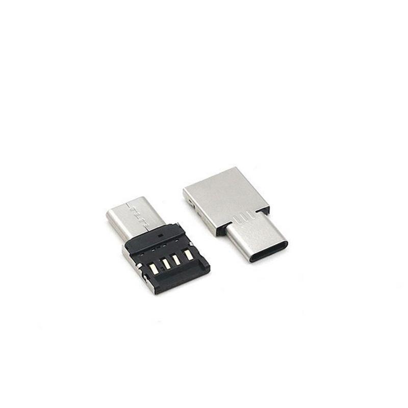 1-5PSC Type C To USB OTG Adapter Micro USB Type-C Male To USB Female Converter For Macbook Samsung USB C OTG Connector Adapter