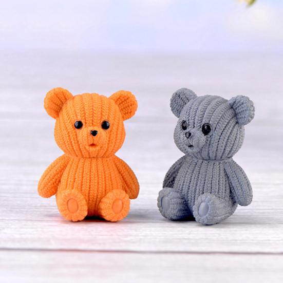 Прекрасный медведь фигурка животного ремесло DIY миниатюрное сказочное садовое растение бонсай декор