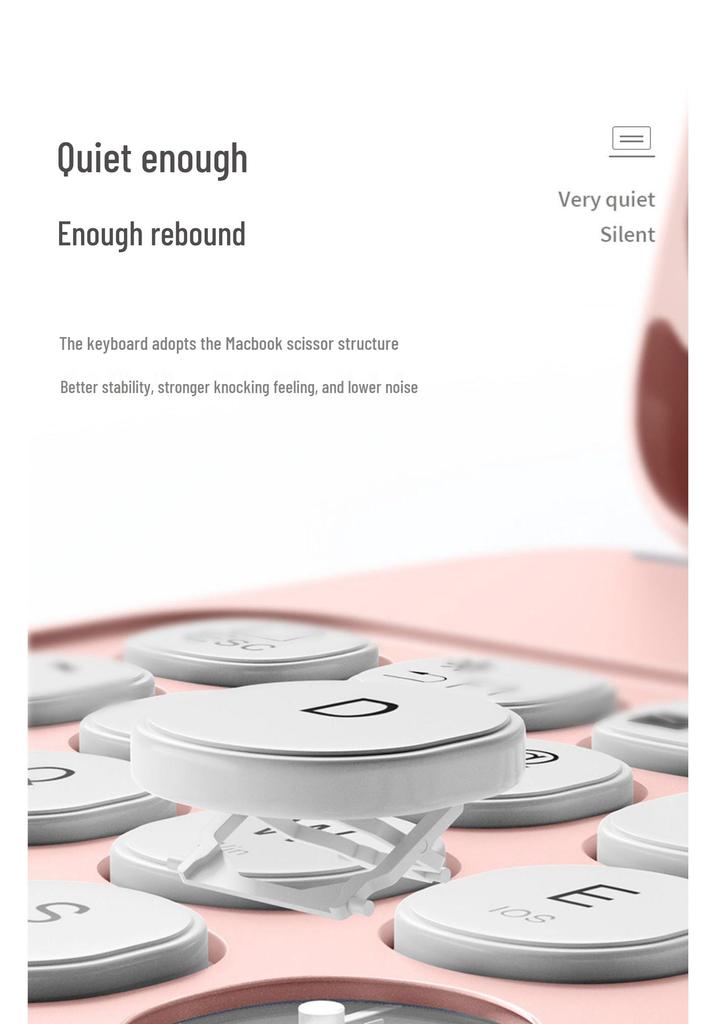 Круглая Bluetooth-клавиатура для iPad в кожаном чехле с держателем для стилуса для Air/Pro/A16