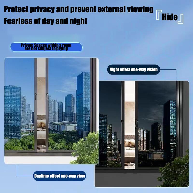 DIY Window Insulation Glass Film Office Solar Film Living Room Shading One-way Anti Peeping Sunscreen Film Electrostatic Bonding