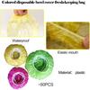 60 Эластичных защитных крышек для продуктов являются многоразовыми пластиковыми и цветными крышками для продуктов, используемыми для защиты овощей, домов и отелей.