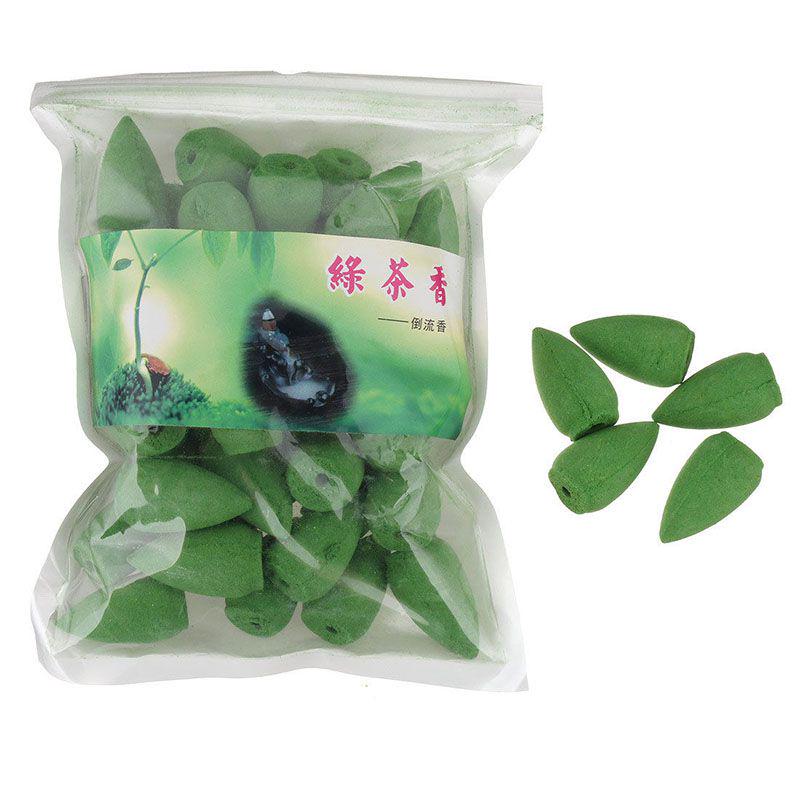 Изысканная буддийская курильница с обратным потоком дыма, керамическая глазурь, держатель для конусов