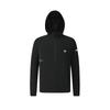 Fitness Fashion Versatile Skin-Friendly Long Sleeve Jacket Men Jackets Black A11M521705F-BK