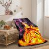 Cartoon Animation Hokage Series Double Sided Flannel 3D Digital Printing Blanket Blanket