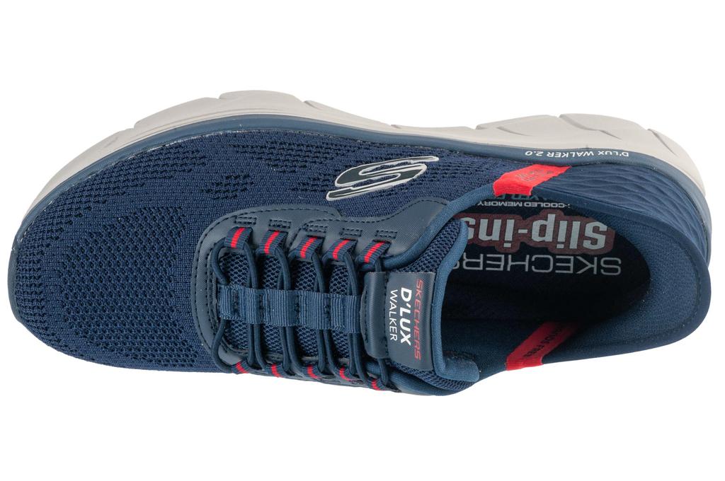 Skechers Slip-ins: D'Lux Walker 2.0 - Rezinate, Mens Navy Sneakers