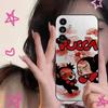 Милый чехол для телефона Pucca с сердечками для Samsung S24, S21, S22, S23, S30, Ultra, S20, Plus, Fe, Lite, Note, 10, 9, 5G, черный, мягкий