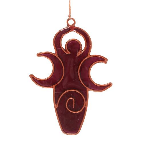 Something Different Triple Moon Goddess Suncatcher