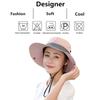 Fisherman Bucket Dry Quick Drying Fast Ponytail Leaking With Brim Large Women Caps Hats Fishermen Outdoor Casual Cap Sunscreen Hat