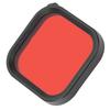 ABS Dustproof Photograph Waterproof Housing Case Diving Lens Filter Dive Accessories for GoPro 8Red