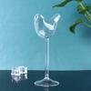 Transparent Bird-Shaped Cocktail Glasseshigh Shed Wine Glass Drinking Cup