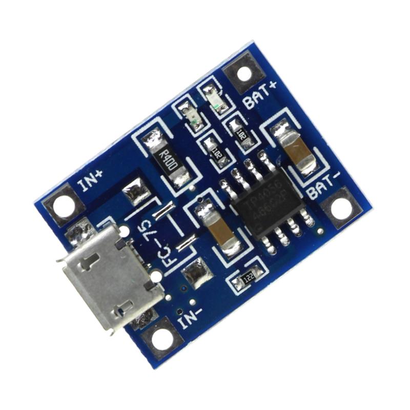 5V 1A 18650 TP4056 Lithium Battery Charging Board Charger Module+Protection Functions with Micro USB MINI and Type-C USB 5PCS