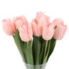 6 Pcs Tulips Artificial Flowers for Decoration Real Looking Fake Tulips Real Touch Flowers Floral Arrangements for Table Home Office Wedding Decor